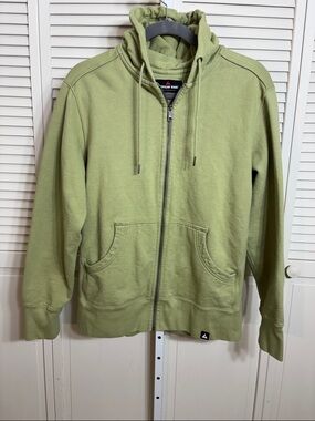 American Giant Light Olive Classic Full Zip Hoodie XXL